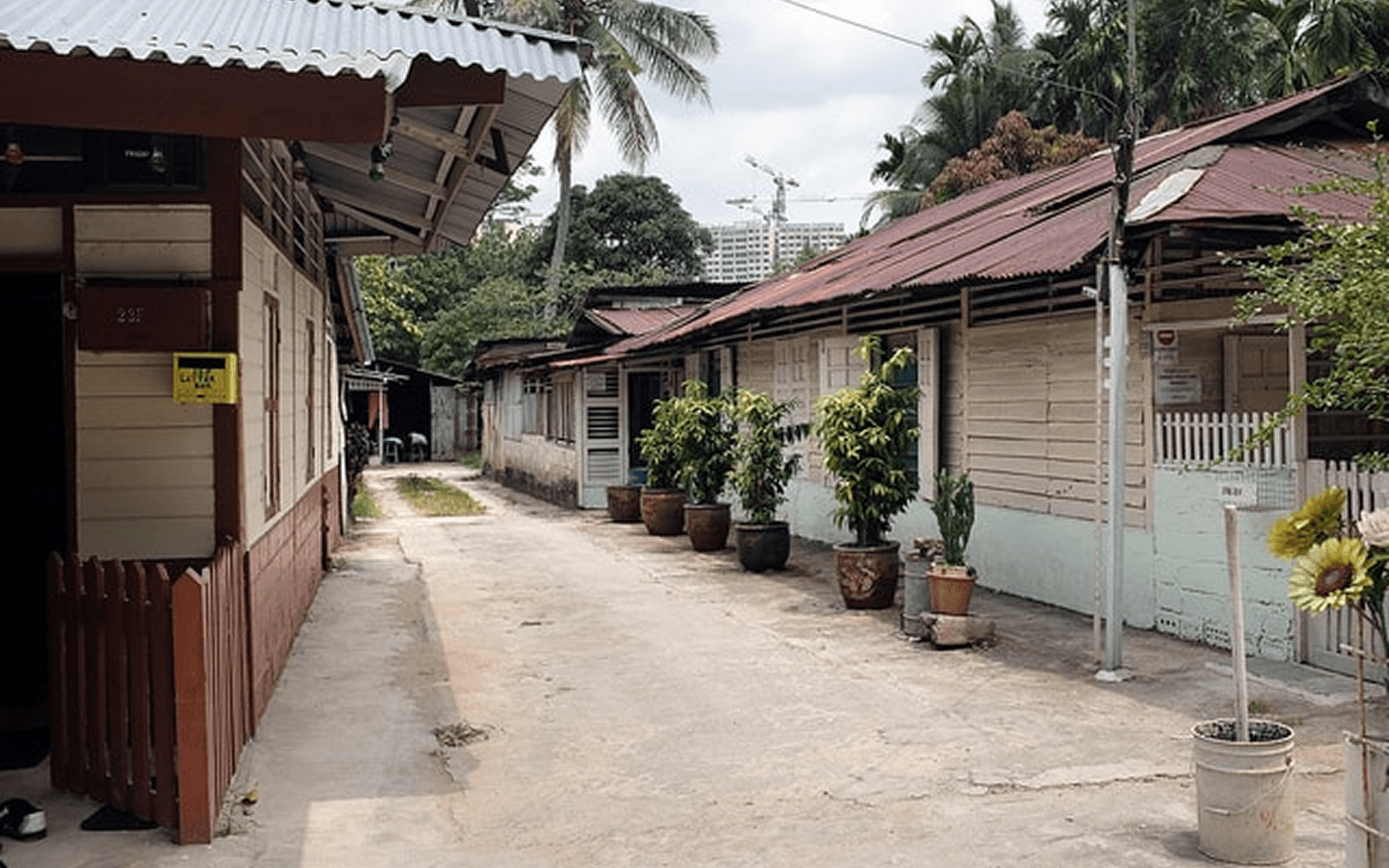Traditional kampong house